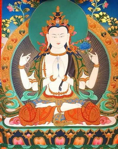 Chenrezig thangka