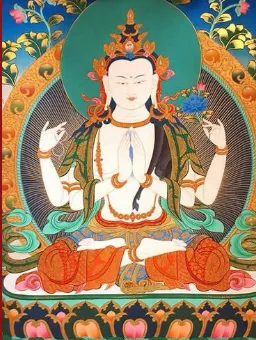 Chenrezig thangka
