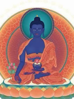 Medicine Buddha thangka